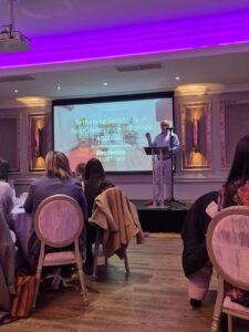 Robert Rackley MSc MIACP, ADHD and autism psychotherapist, speaking at the Resilience Healthcare national conference on neurodivergence and mental health.