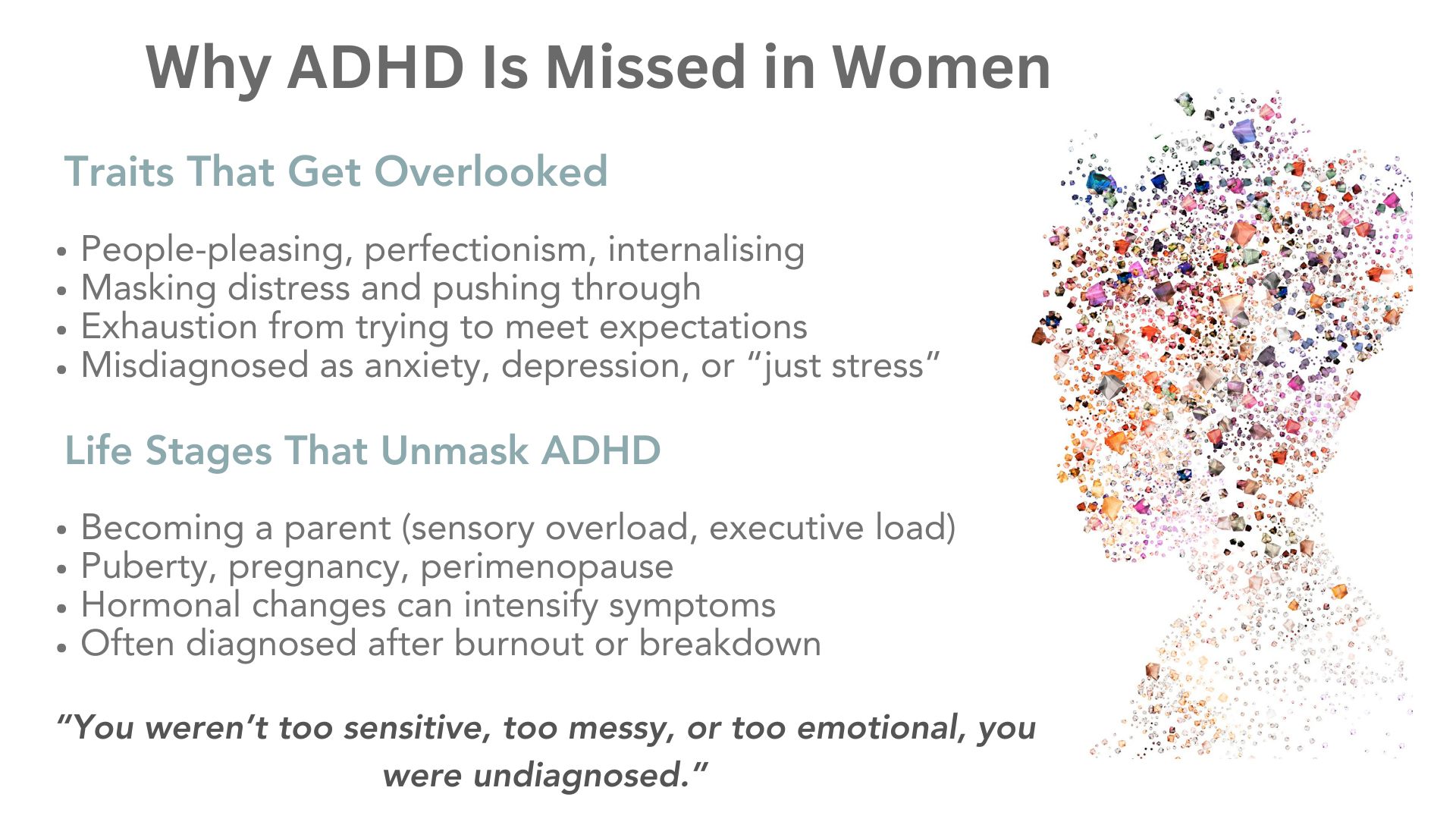Why ADHD is Missed in Women - Robert Rackley Counselling