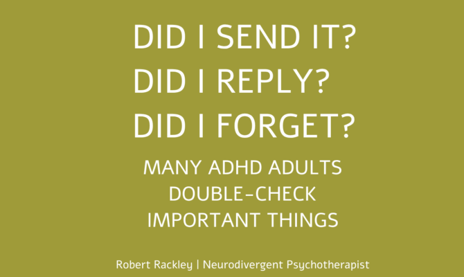 Why Many ADHD Adults Constantly Double-Check Important Things