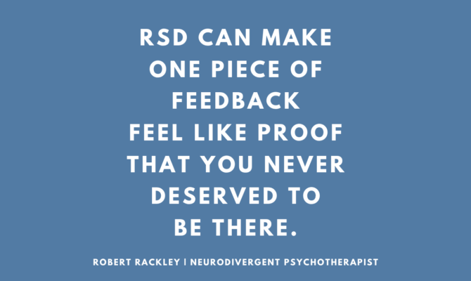 RSD and Imposter Syndrome: When Feedback Makes You Question Whether You Belong
